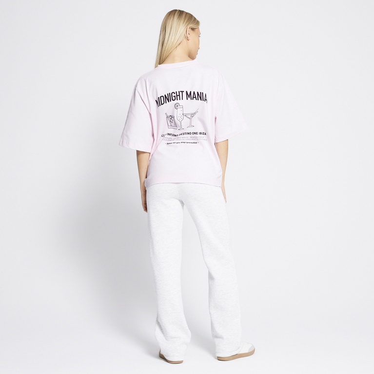 Printed boxy tee "Mimmi" Print 3